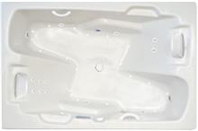 Aspen Two Person Whirlpool Bathtub, Air Tub and Combination Bathtub