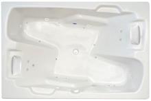 Aspen Two Person Whirlpool Bathtub, Air Tub and Combination Bathtub