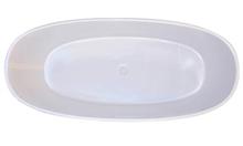 Bali 6228 5 Foot 62 Inch Oval Free Standing Two Person Whirlpool Bathtub, Air Tub and Combination Bathtub