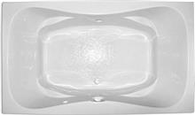 Cascade Two Person Whirlpool Bathtub, Air Tub and Combination Bathtub