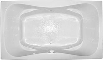 Cascade Two Person Whirlpool Bathtub, Air Tub and Combination Bathtub