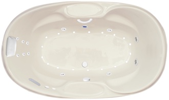 Designer Colors for Deep Two Person Whirlpool Bathtubs, Combination Tubs, and Air Tubs