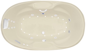 Bone Color for Whirlpool Bathtubs, Combination Tubs, and Air Tubs