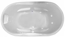 Fantasy 72 Inch Long Platinum Two Person Whirlpool Bathtub, Air Tub and Combination Bathtub