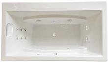 Reward Gold Water Jet Two Person Whirlpool Bathtub, Air Tub and Combination Bathtub