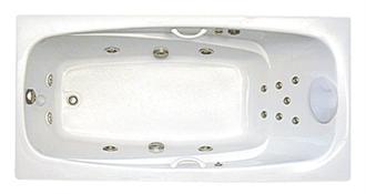 Serenity 4.530 4 Foot 6 Inch One Person Image Whirlpool Bathtub, Air Tub and Combination Bathtub