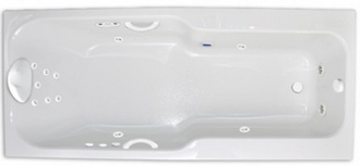 Serenity7 7 Foot 3 Inch  One Bather Whirlpool Bathtub, Air Tub and Combination Bathtub