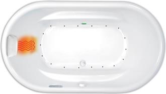 Tahoe 5 Foot 9 Inch Single Person Whirlpool Bathtub, Air Tub and Combination Bathtub