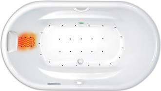 Tahoe 5 Foot 9 Inch One Bather Whirlpool Bathtub, Air Tub and Combination Bathtub