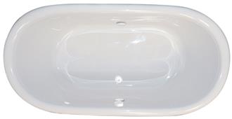 Tahoe 7444 74 inch huge Two Person Whirlpool Bathtub, Air Tub and Combination Bathtub