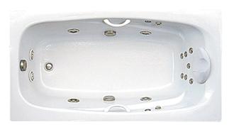 Tranquility 60 Inch Whirlpool, Air, Combination Bathtub