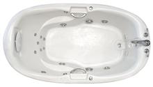 Venetian 6 72" x 42" One Bather Whirlpool Bathtub, Air Tub and Combination Bathtub