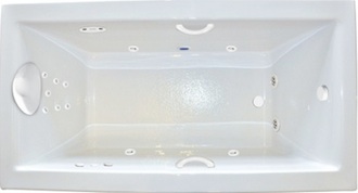 Zen 534SKTF 60 Inch Whirlpool, Air, Combination Bathtubs