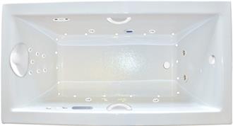 Zen 642 6 foot One Person Whirlpool Bathtub, Air Tub and Combination Bathtub