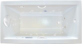 Zen 642 6 foot One Person Whirlpool Bathtub, Air Tub and Combination Bathtub