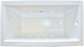 Zen 642 6 foot One Person Whirlpool Bathtub, Air Tub and Combination Bathtub