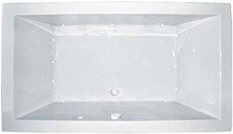 Zen 642 SD 6 Foot Two Person Whirlpool Bathtub, Air Tub and Combination Bathtub