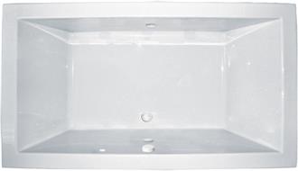 Zen 642 SD 6 Foot Two Person Whirlpool Bathtub, Air Tub and Combination Bathtub