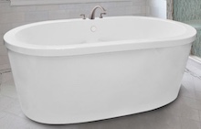 Rosabella two person free standing bathtub